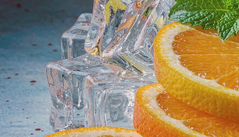 Icy Fruit Blend Pods packaging detail
